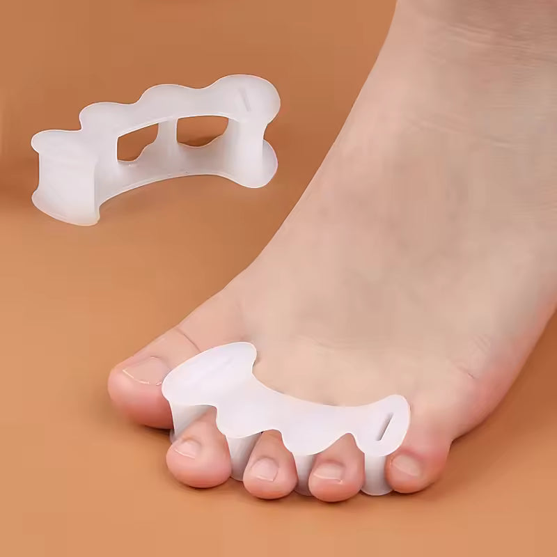 Hard Silicone Toe Separator for Bunion Relief - Buns.